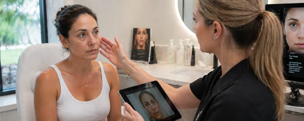 under eye filler Greenville SC