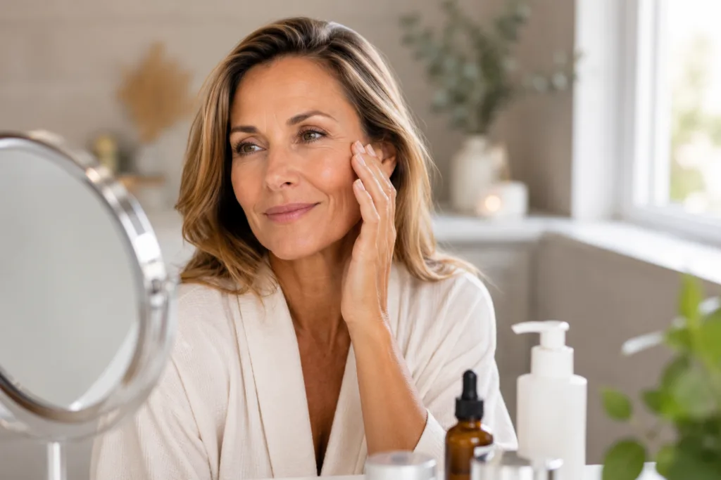 skin concerns in women over 40 Greenville SC